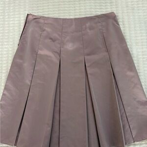Elegant Mauve A-Line Skirt